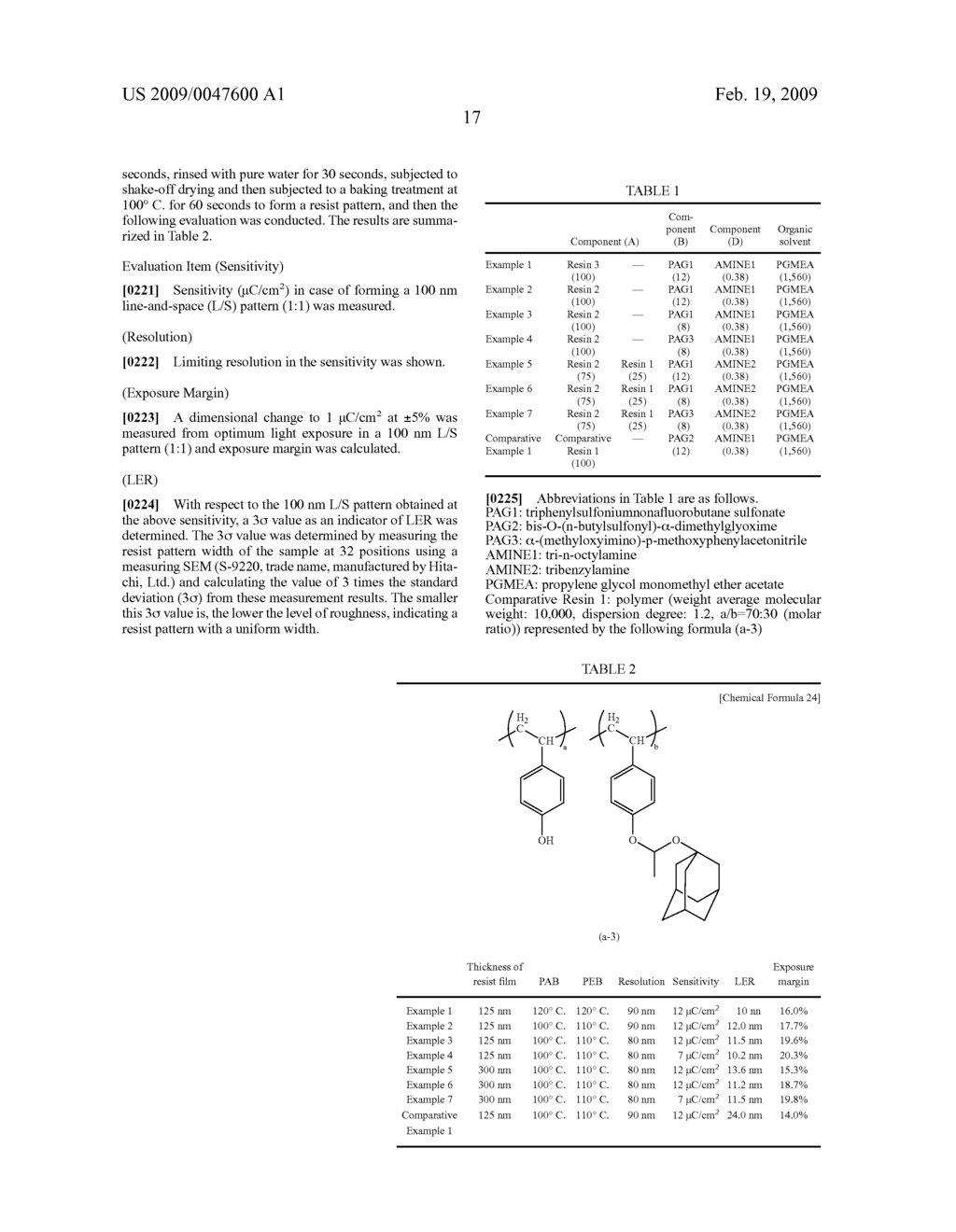 POSITIVE RESIST COMPOSITION AND RESIST PATTERN FORMING METHOD - diagram, schematic, and image 18