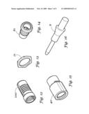 Unitized modular ultrasonic handpiece cable connector diagram and image