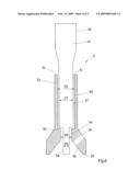 DEVICE FOR TRANSFERRING THE POSITION OF AN ANGLED ABUTMENT FROM A MODEL TO AN IMPLANT diagram and image