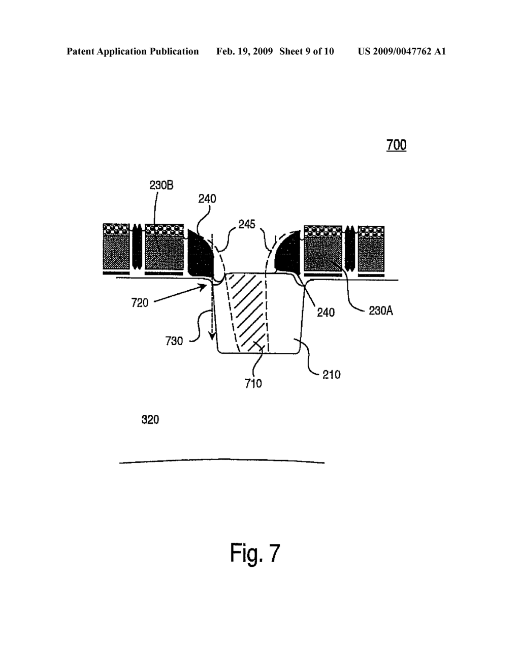 APPARATUS AND METHOD FOR A MEMORY ARRAY WITH SHALLOW TRENCH ISOLATION REGIONS BETWEEN BIT LINES FOR INCREASED PROCESS MARGINS - diagram, schematic, and image 10