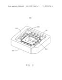 Socket with solder pad diagram and image