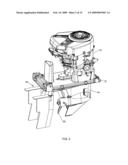 Marine vessel propulsion drive module diagram and image