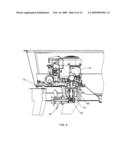 Marine vessel propulsion drive module diagram and image