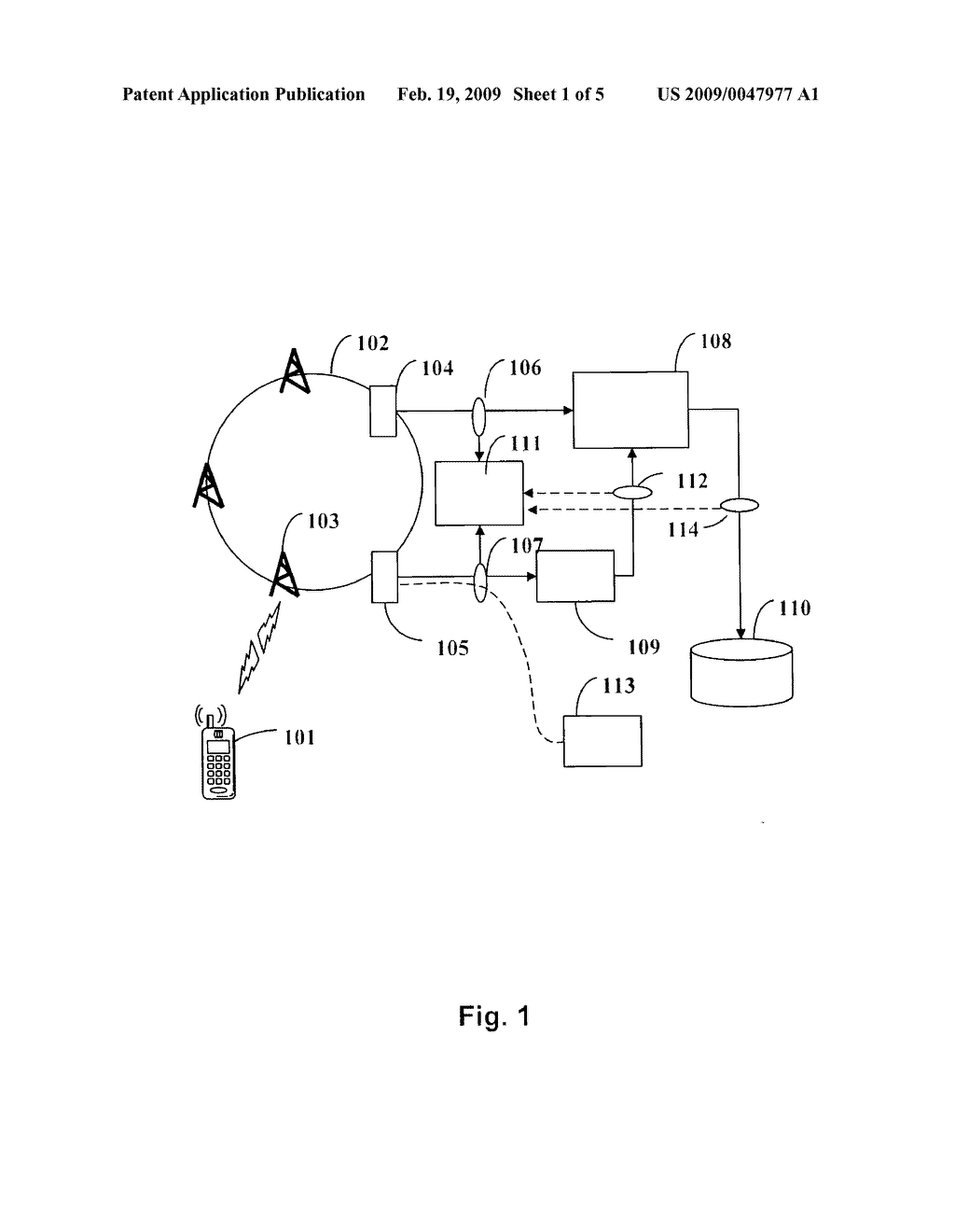 Performance Monitoring Of Location-Based Service In A Mobile Telecommunications Network - diagram, schematic, and image 02