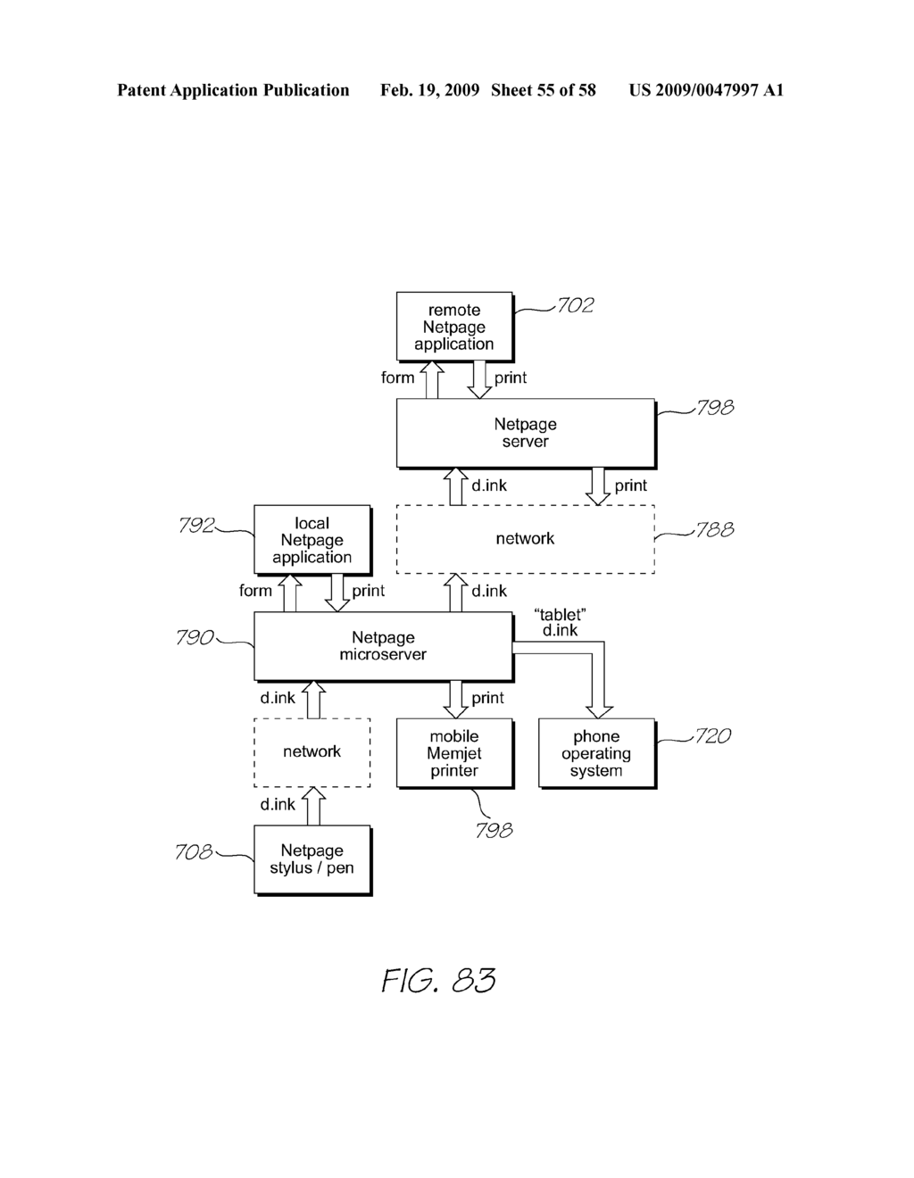 TELECOMMUNICATIONS DEVICE CONFIGURED TO PRINT AND SENSE CODED DATA TAGS - diagram, schematic, and image 56