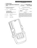 MOBILE PHONE HOLDER FOR MECHANICAL VEHICLES diagram and image