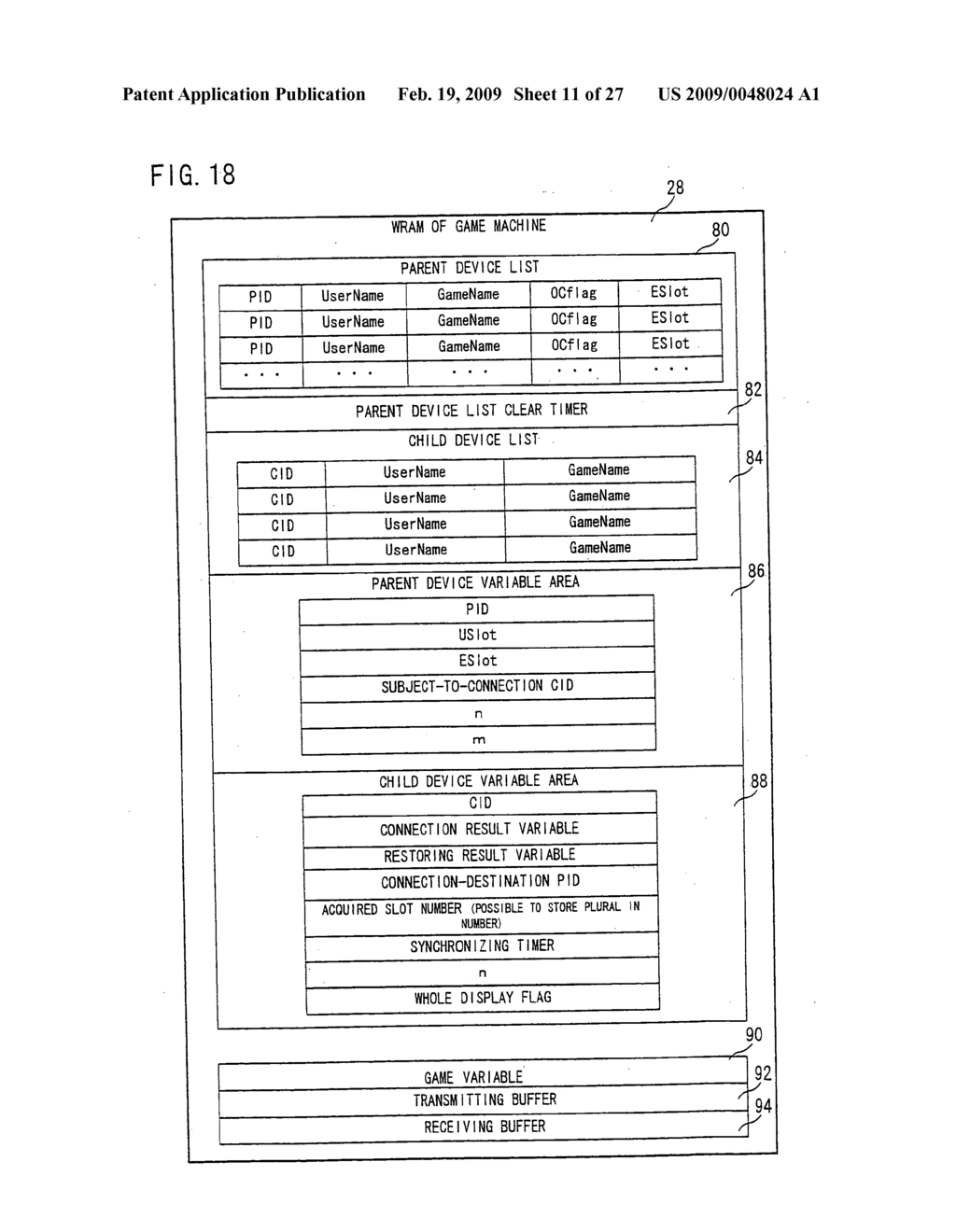 Wireless communication game system - diagram, schematic, and image 12