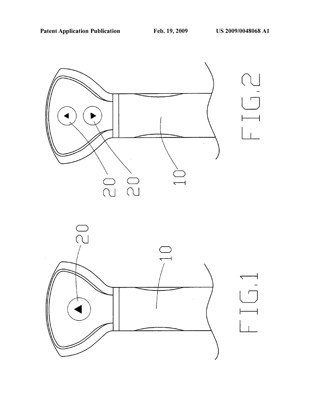 Touch type panel switch for a swing arm of an exercise apparatus - diagram, schematic, and image 02