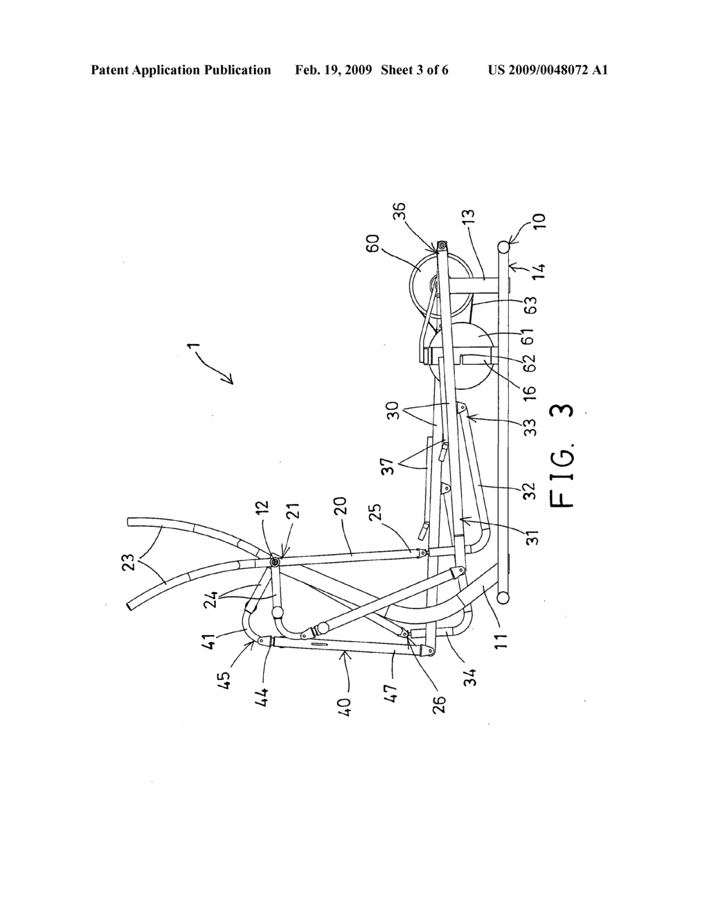 Stationary exerciser - diagram, schematic, and image 04