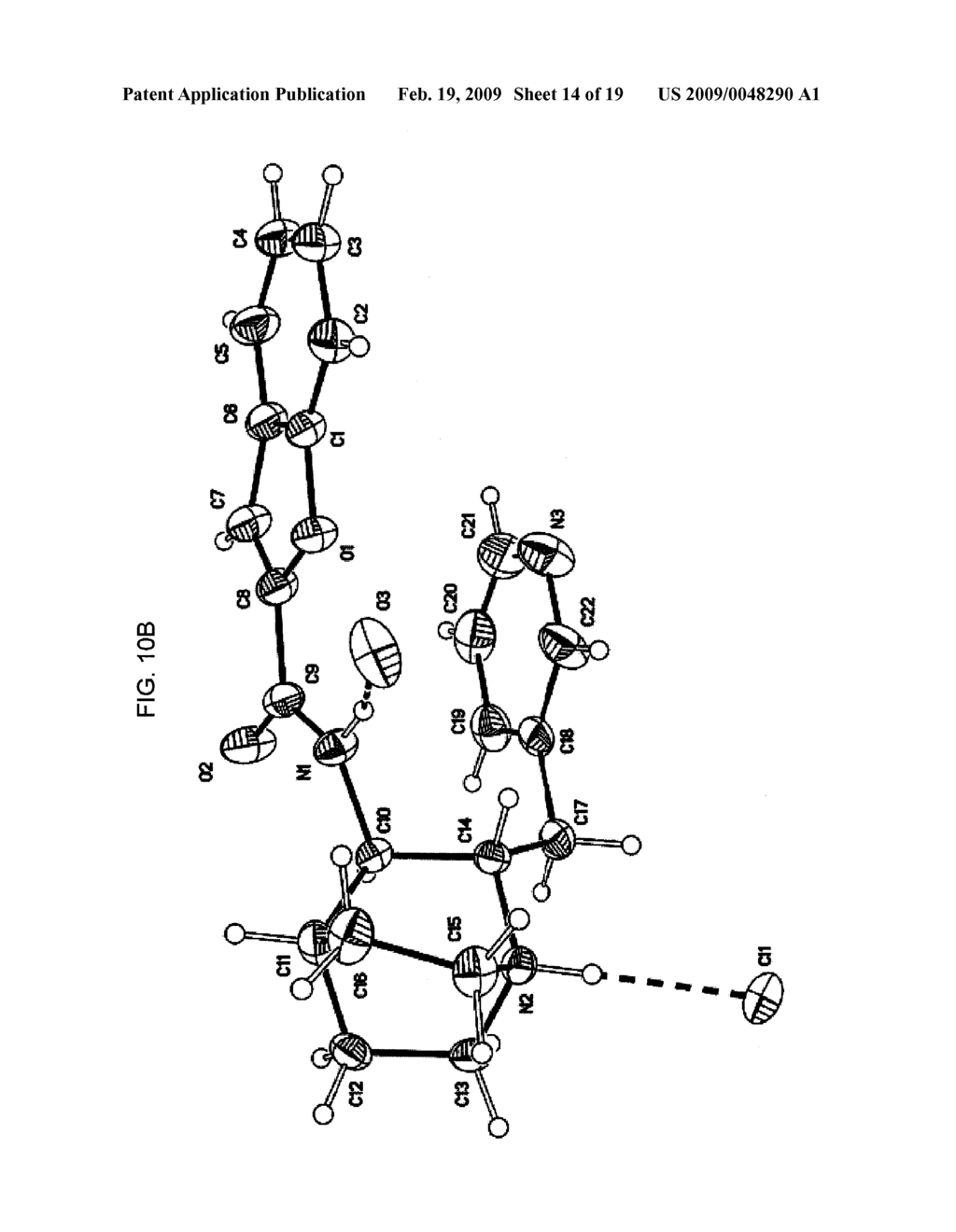 2S,3R)-N-(2-((3-PYRIDINYL)METHYL)-1-AZABICYCLO[2.2.2]OCT-3-YL-BENZYOFURAN-- 2-CARBOXAMIDE, NOVEL SALT FORMS, AND METHODS OF USE THEREOF - diagram, schematic, and image 15