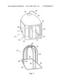 Rf coil assembly for use in magnetic resonance imaging diagram and image