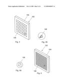 DEVICE AND METHODS COMBINING VIBRATING MICRO-PROTRUSIONS WITH PHOTOTHERAPY diagram and image