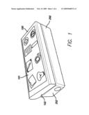 Modular external infusion device diagram and image