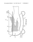 Heat transfer device: seal and thermal energy contact units diagram and image