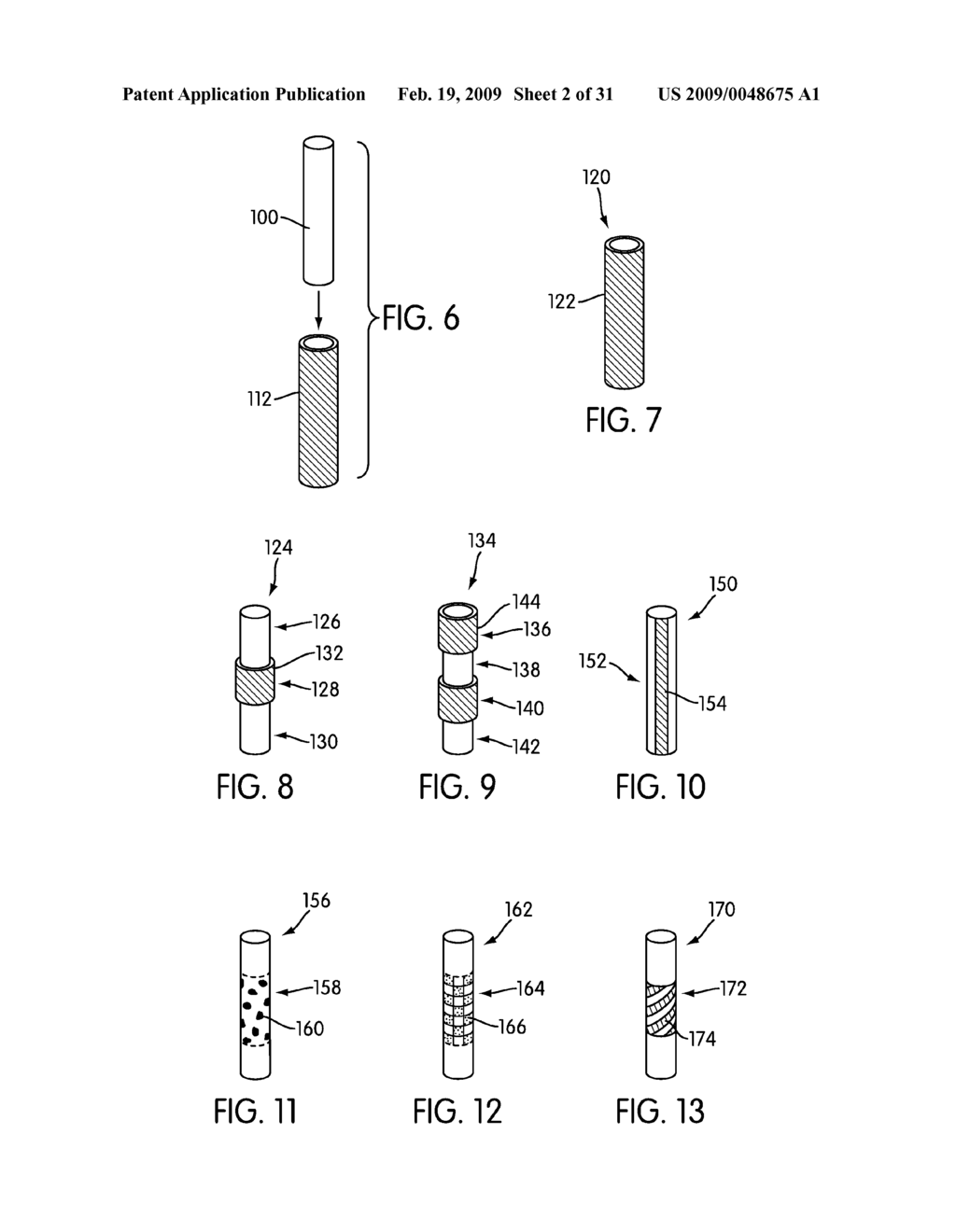 Spinal Fusion Implants with Selectively Applied Bone Growth Promoting Agent - diagram, schematic, and image 03