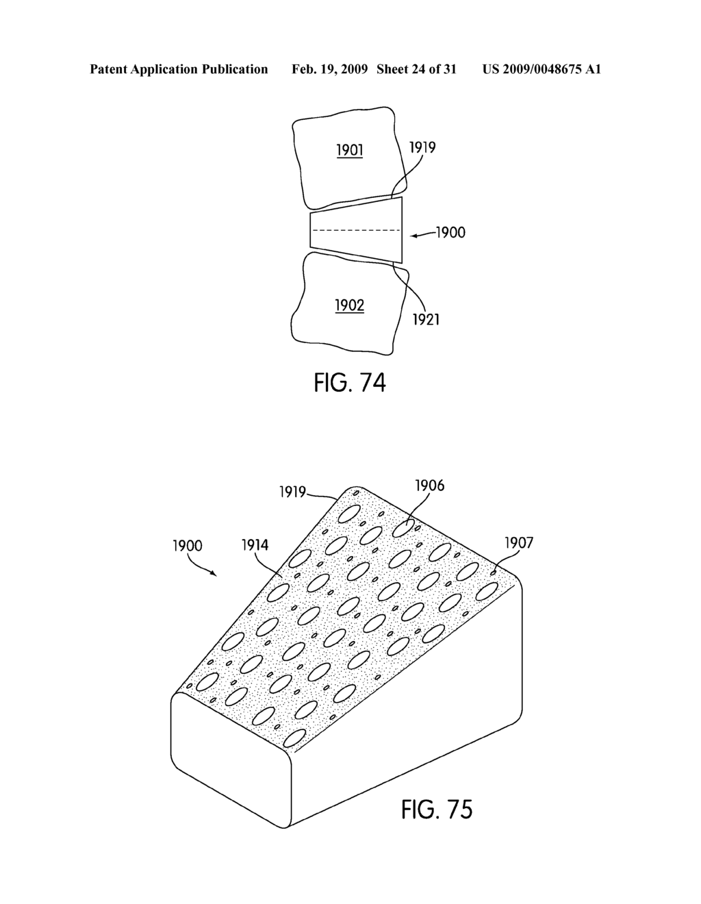 Spinal Fusion Implants with Selectively Applied Bone Growth Promoting Agent - diagram, schematic, and image 25