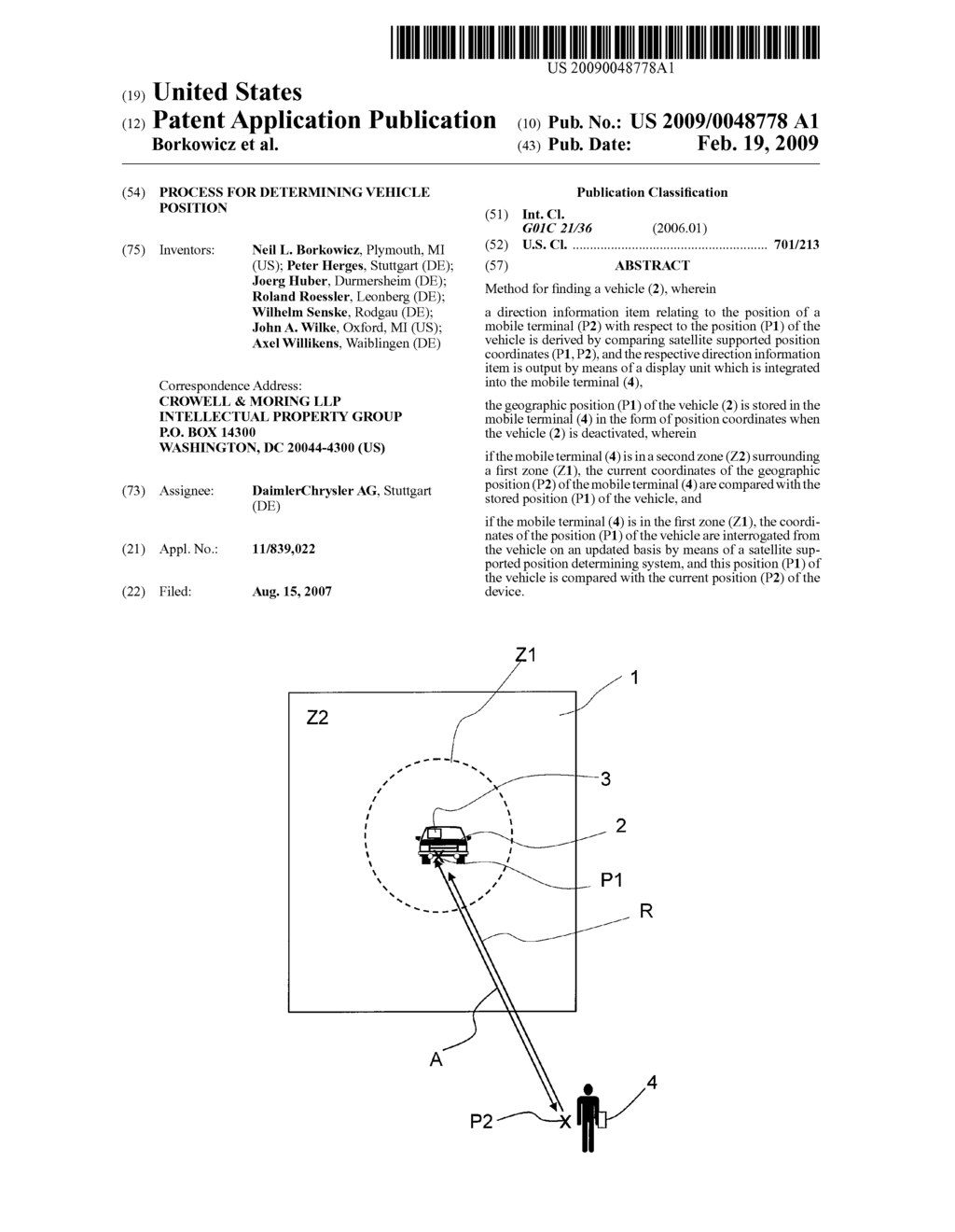 Process for Determining Vehicle Position - diagram, schematic, and image 01