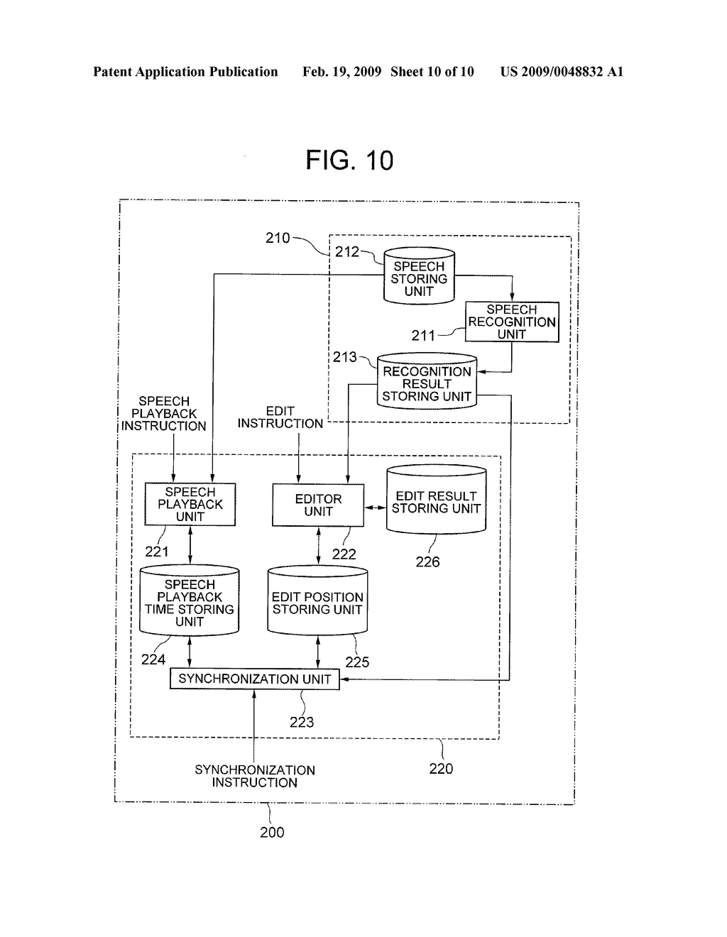 SPEECH-TO-TEXT SYSTEM, SPEECH-TO-TEXT METHOD, AND SPEECH-TO-TEXT PROGRAM - diagram, schematic, and image 11