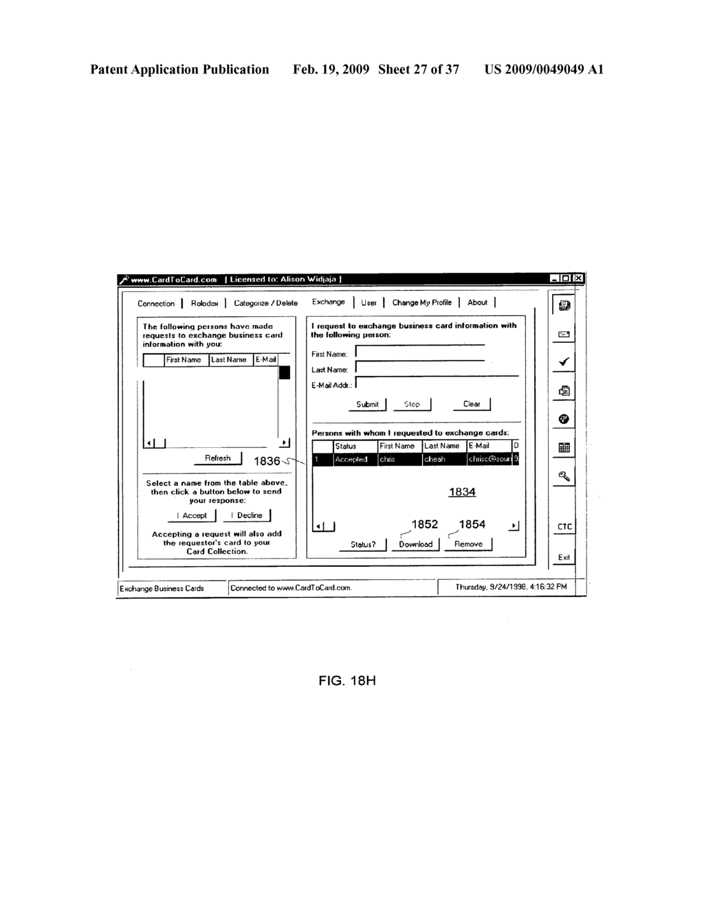 Method and System for Controlled Distribution of Profile Information and Related Data Objects - diagram, schematic, and image 28