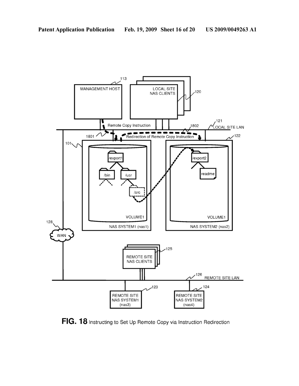 METHOD OF MIRRORING DATA BETWEEN CLUSTERED NAS SYSTEMS - diagram, schematic, and image 17