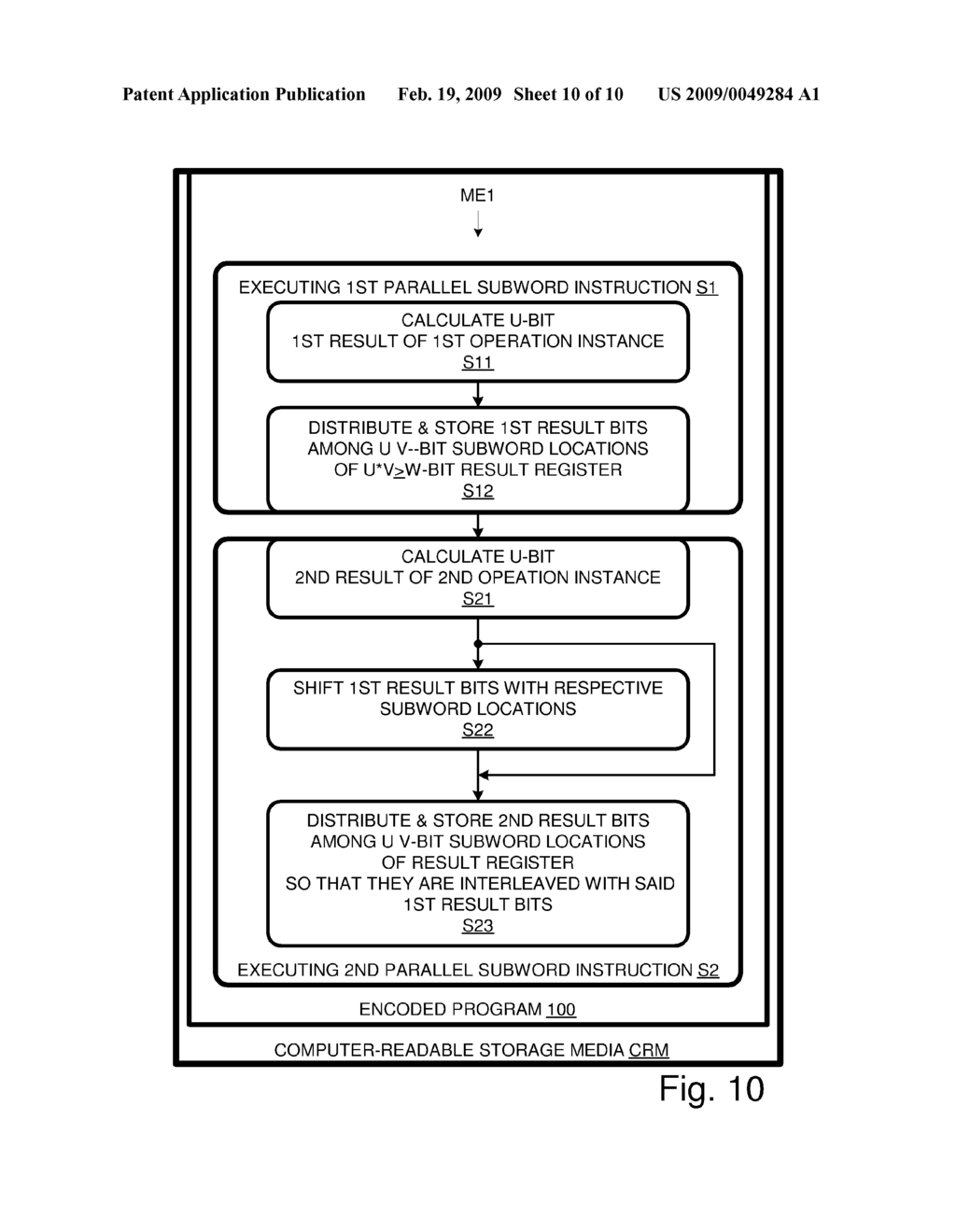 Parallel Subword Instructions With Distributed Results - diagram, schematic, and image 11