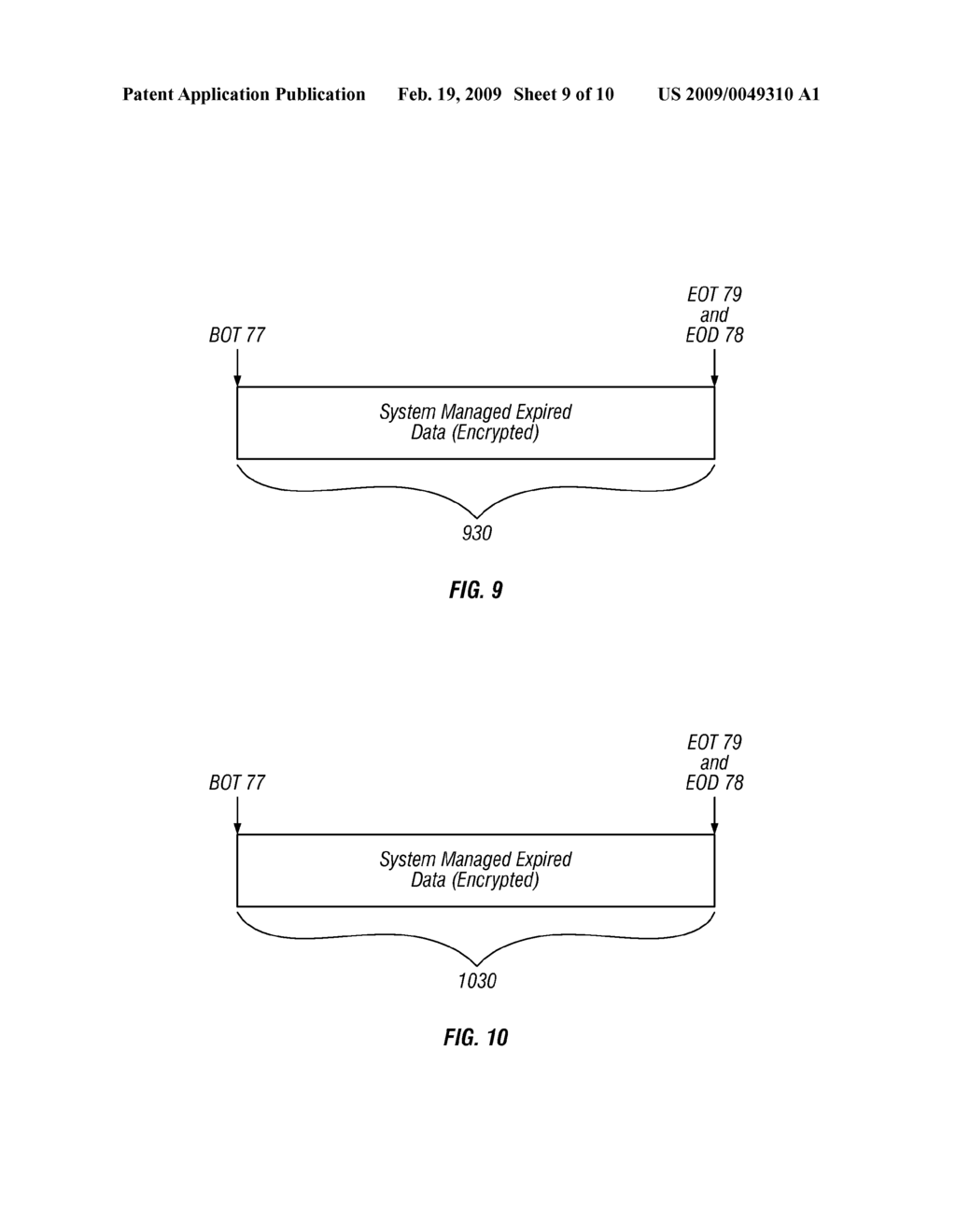 Efficient Elimination of Access to Data on a Writable Storage Media - diagram, schematic, and image 10