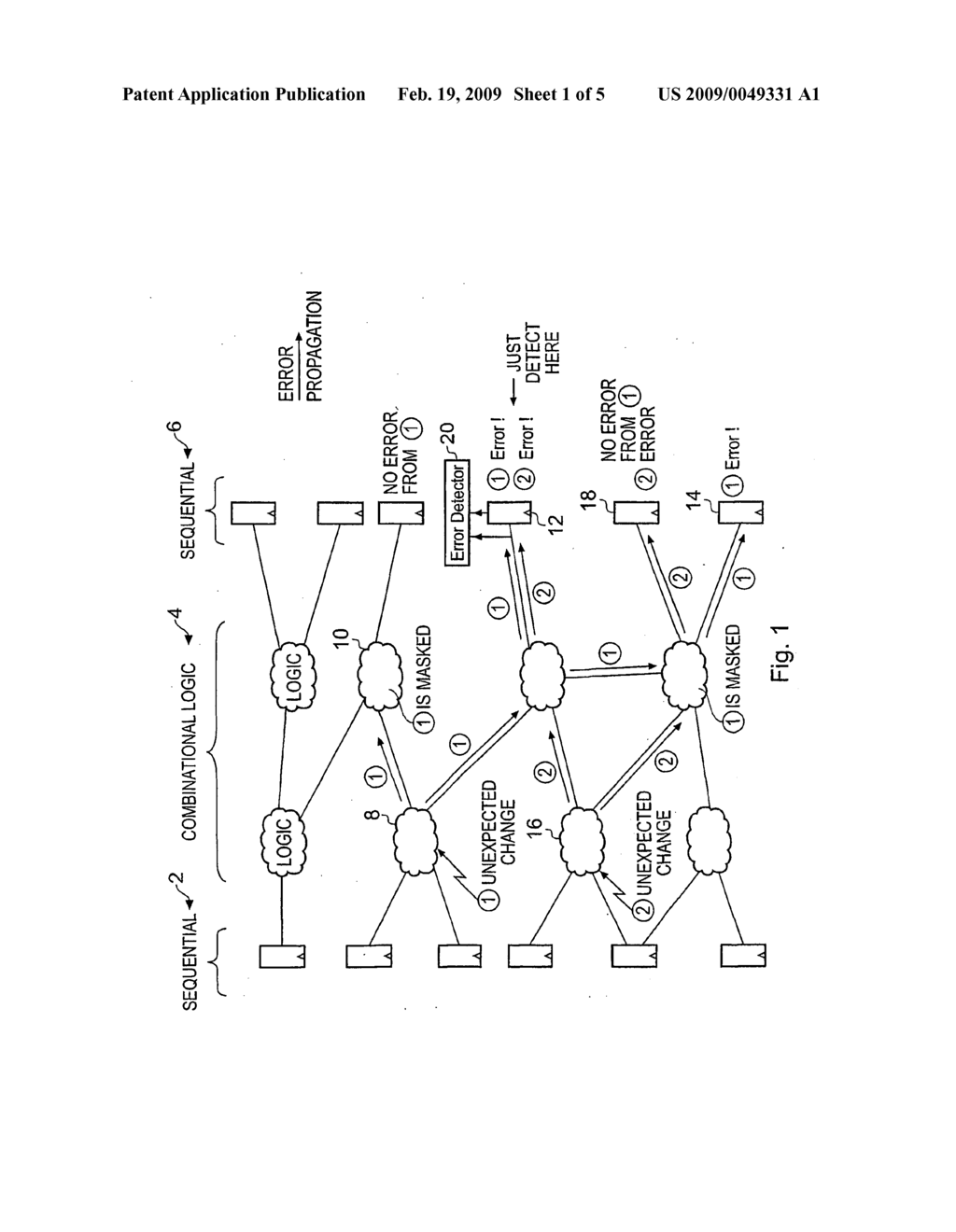 Error propagation control within integrated circuits - diagram, schematic, and image 02