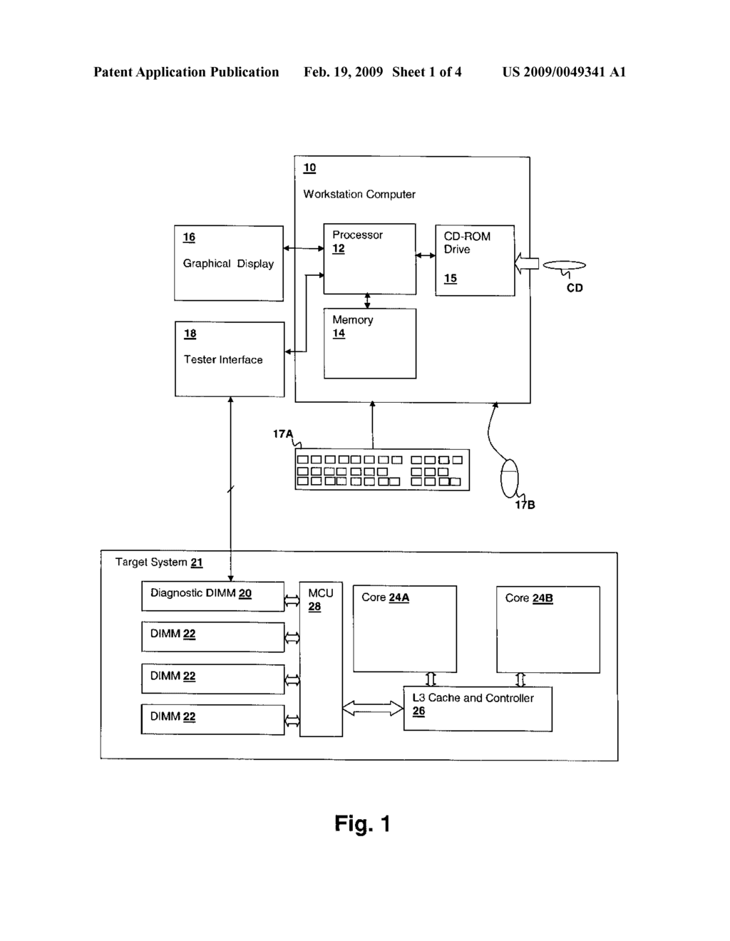 Method for Performing Memory Diagnostics Using a Programmable Diagnostic Memory Module - diagram, schematic, and image 02