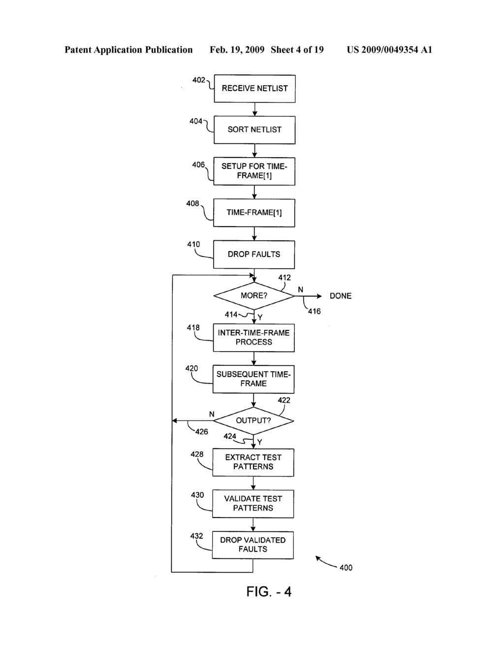 Single-pass, concurrent-validation methods for generating test patterns for sequential circuits - diagram, schematic, and image 05