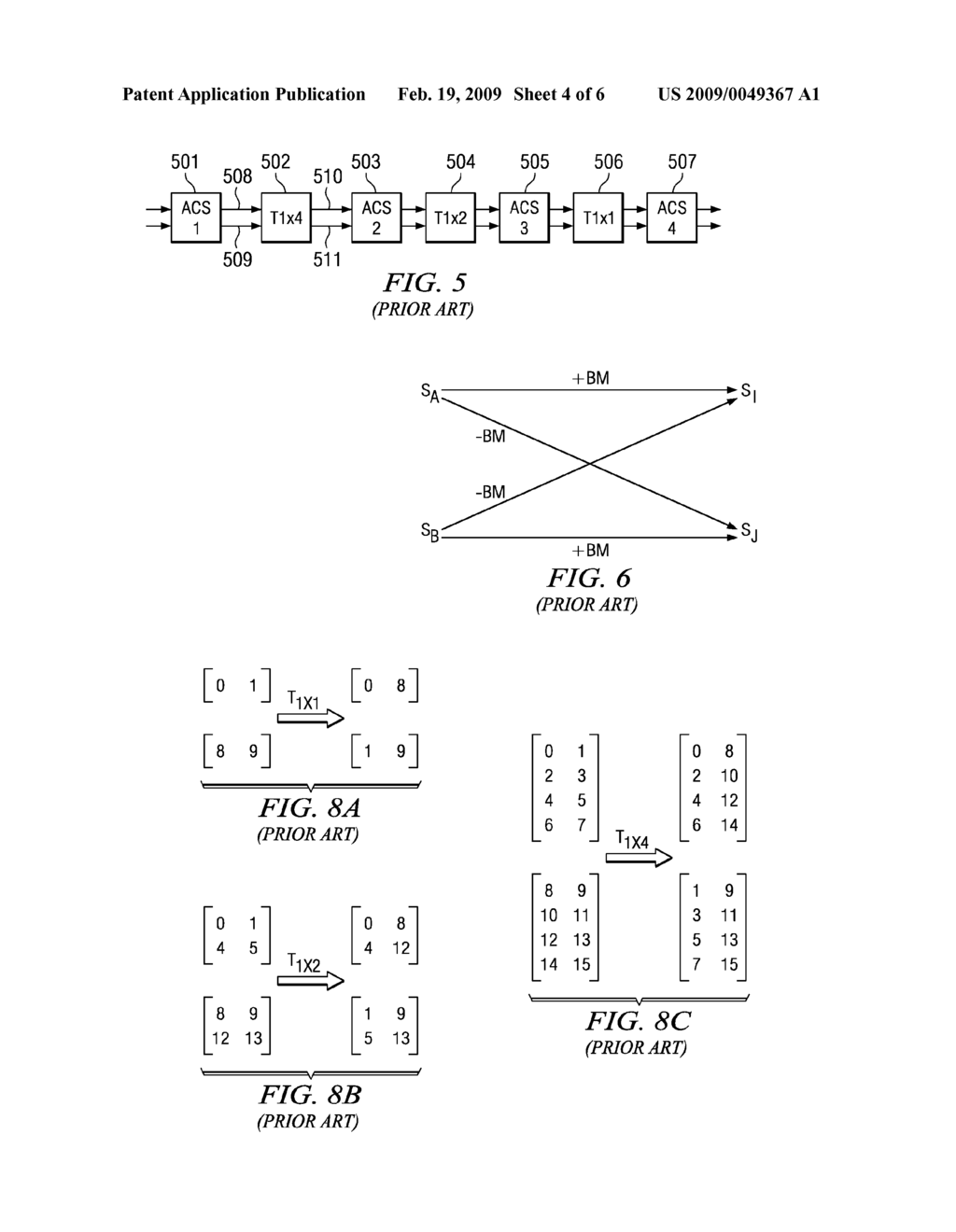 VITERBI Traceback Initial State Index Initialization for Partial Cascade Processing - diagram, schematic, and image 05