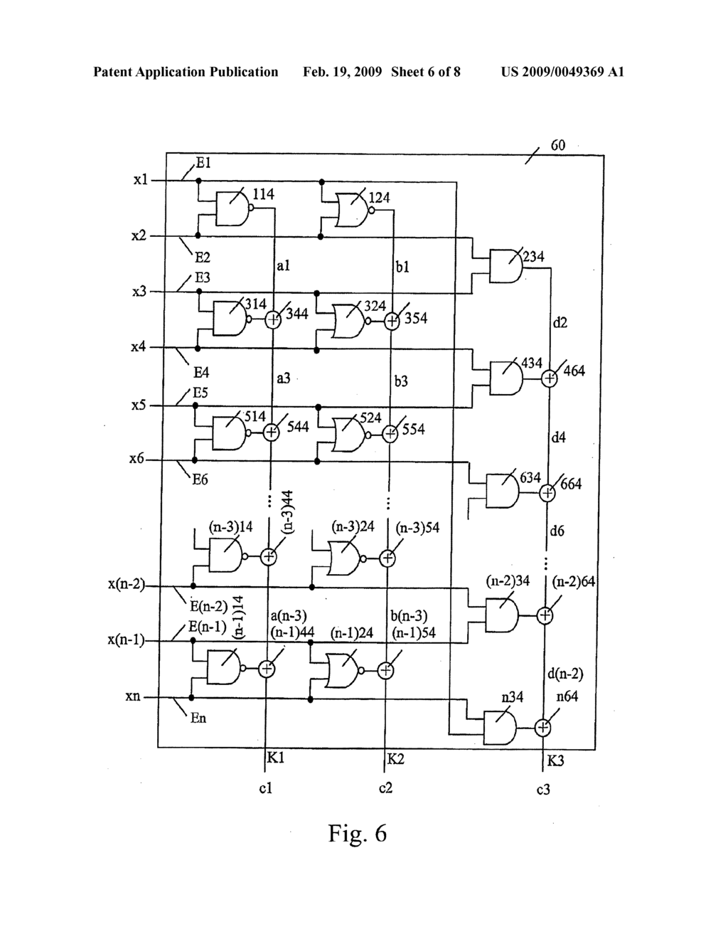 Circuit Arrangement and Method for Error Detection and Arrangement for Monitoring of a Digital Circuit - diagram, schematic, and image 07