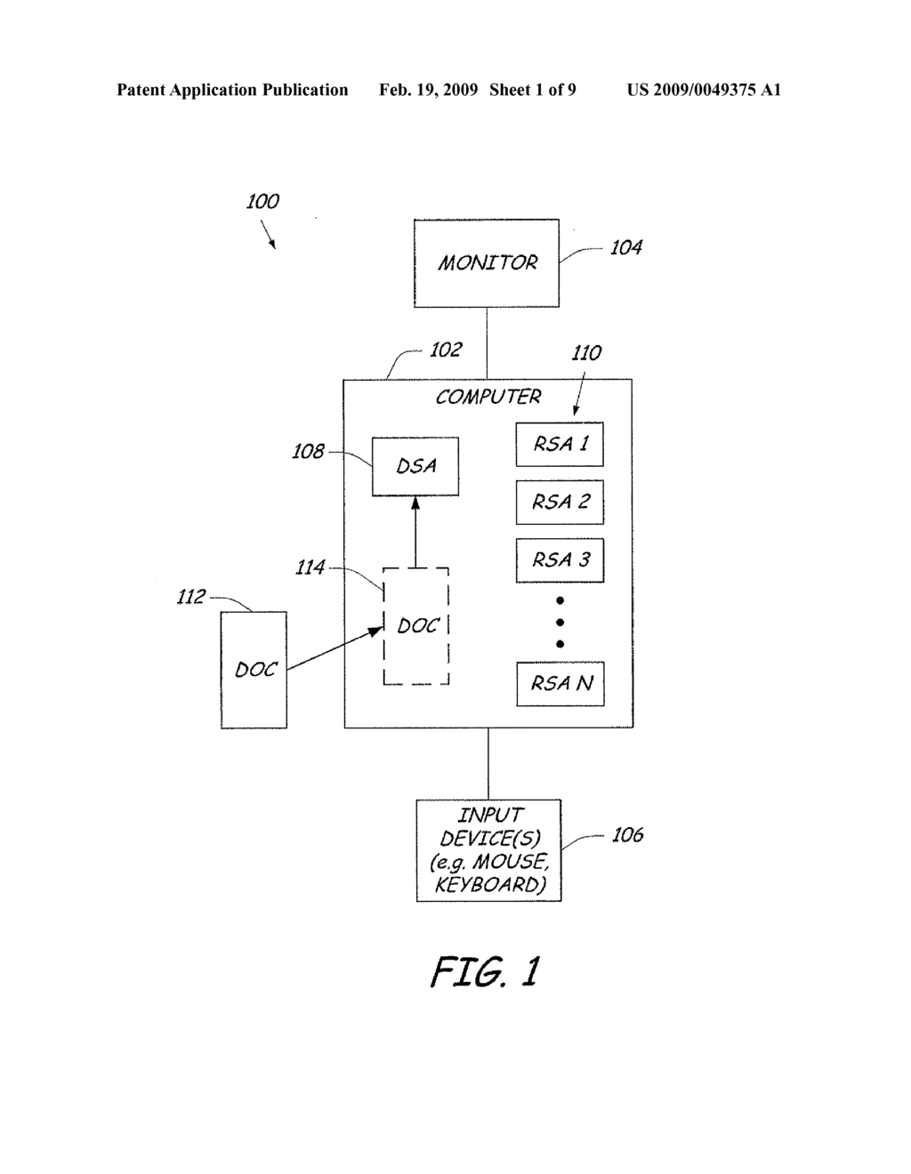 SELECTIVE PROCESSING OF INFORMATION FROM A DIGITAL COPY OF A DOCUMENT FOR DATA ENTRY - diagram, schematic, and image 02