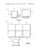 MOVING COMPUTER DISPLAYABLE CONTENT INTO A PREFERRED USER INTERACTIVE FOCUS AREA diagram and image