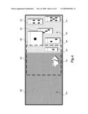 MOVING COMPUTER DISPLAYABLE CONTENT INTO A PREFERRED USER INTERACTIVE FOCUS AREA diagram and image