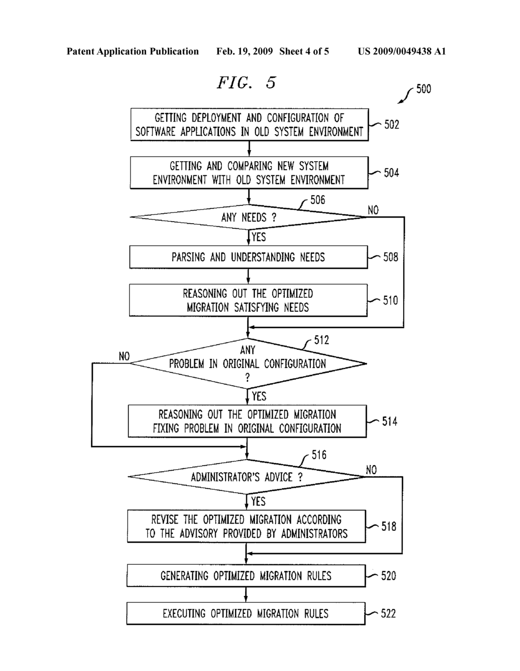 Method for Optimizing Migration of Software Applications to Address Needs - diagram, schematic, and image 05