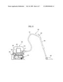 Robot cleaner system having robot cleaner and docking station diagram and image