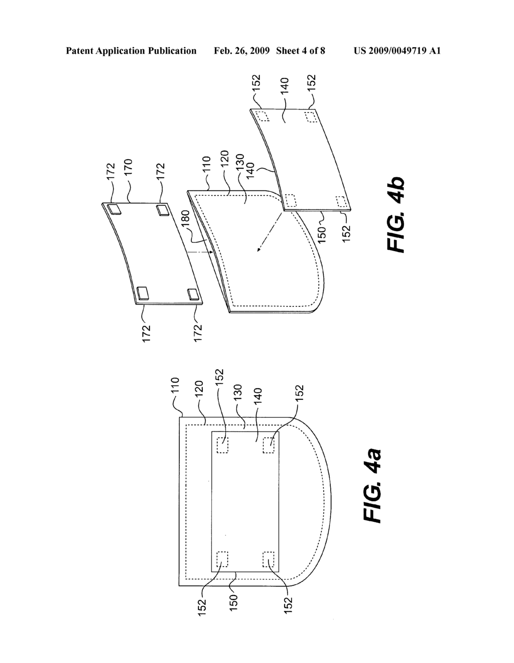 Attachable and detachable pocket cover - diagram, schematic, and image 05