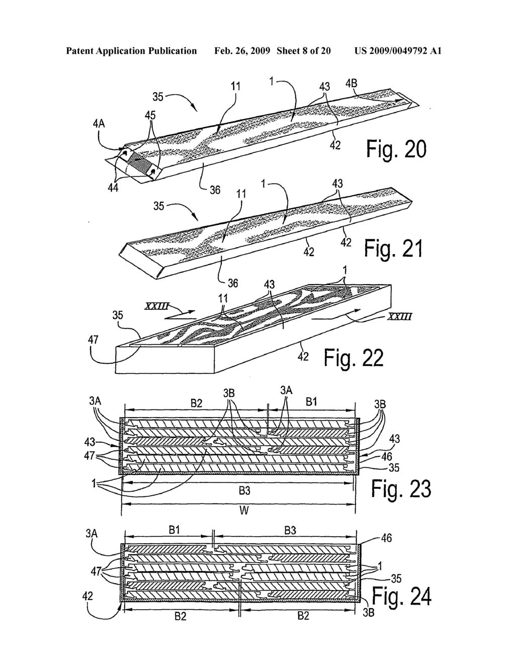 Methods for Manufacturing and Packaging Floor Panels, Devices Used Thereby, As Well As Floor Panel and Packed Set of Floor Panels - diagram, schematic, and image 09