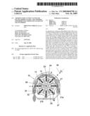 Appartus for cutting gas-filled filling bodies to size, and assembly for producing strings of gas-filled filling bodies diagram and image