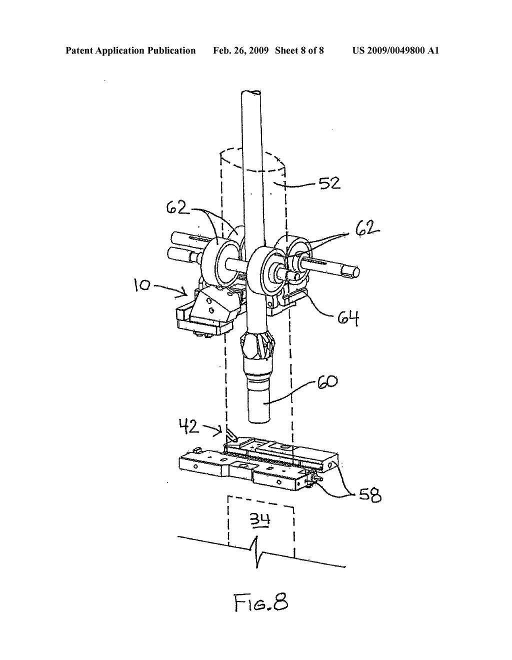 Heat sealing jaw, apparatus and method - diagram, schematic, and image 09