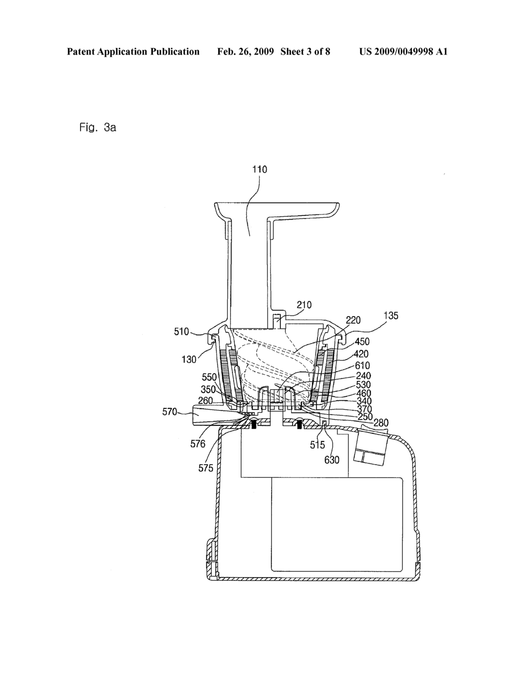 Juice Extractor - diagram, schematic, and image 04