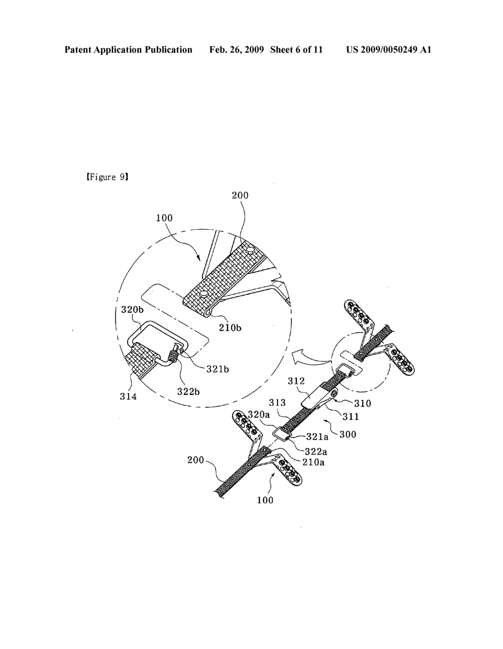 Anti-slipping device for dual tires - diagram, schematic, and image 07