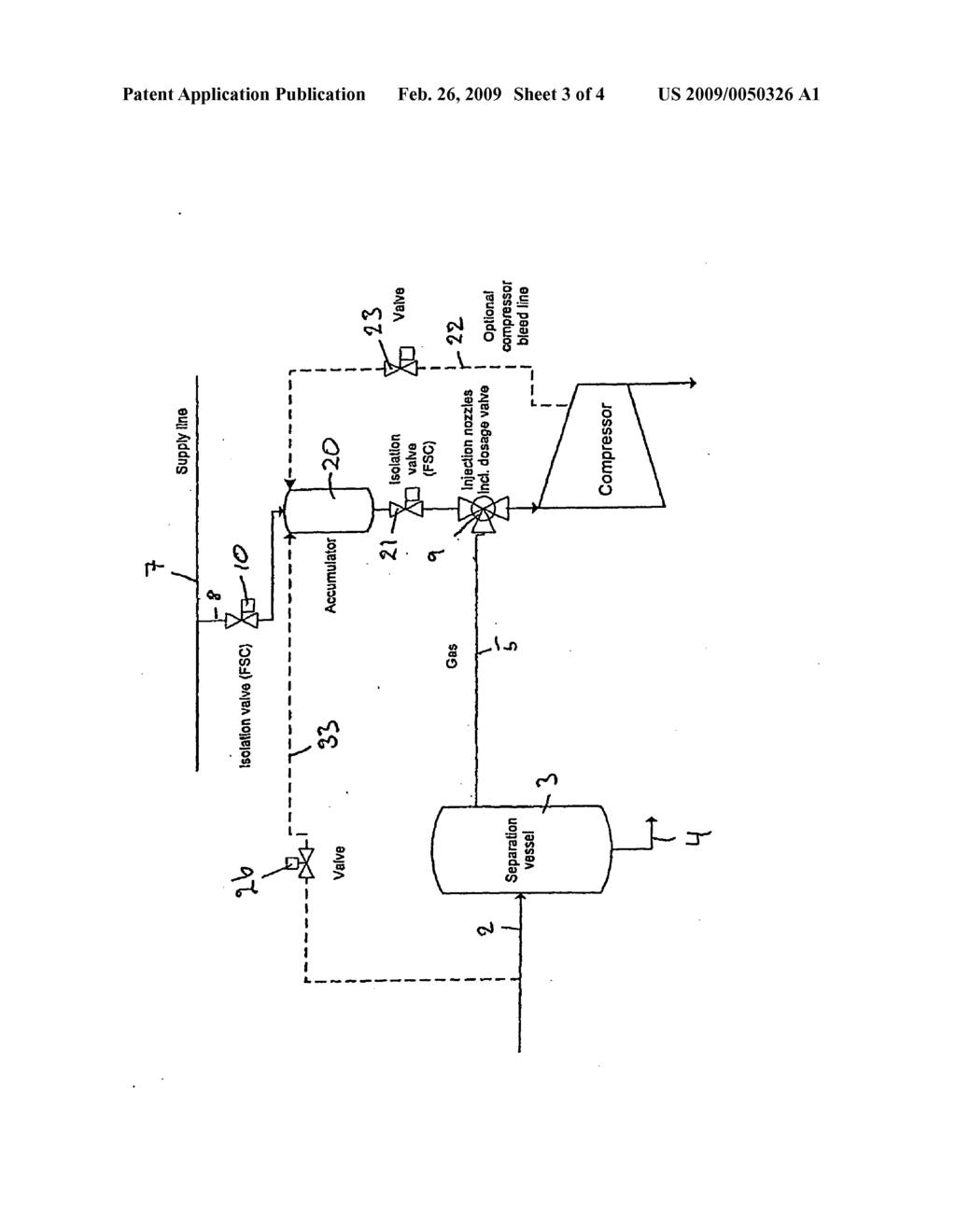 Device and Method for Cleaning a Compressor - diagram, schematic, and image 04