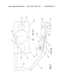 Process and apparatus for drilling holes in soft materials. diagram and image