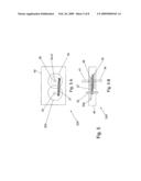 Process and apparatus for drilling holes in soft materials. diagram and image