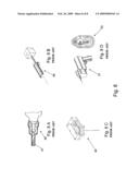 Process and apparatus for drilling holes in soft materials. diagram and image