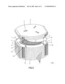 WAFER CONTAINER WITH CUSHION SHEETS diagram and image