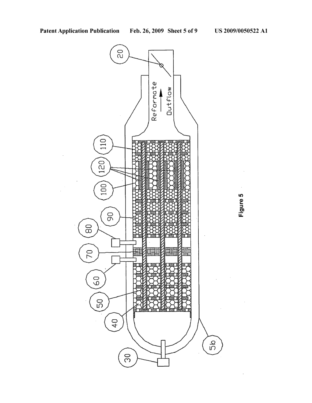 Methods of Improving thermal transfer within a hydrocarbon reformig system - diagram, schematic, and image 06