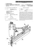 NAIL GUN WITH A NAIL GUIDING UNIT diagram and image