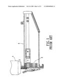 NAIL GUN WITH A NAIL GUIDING UNIT diagram and image